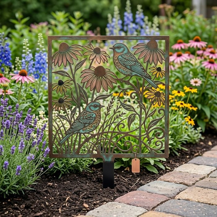 Bluebird Garden Stake