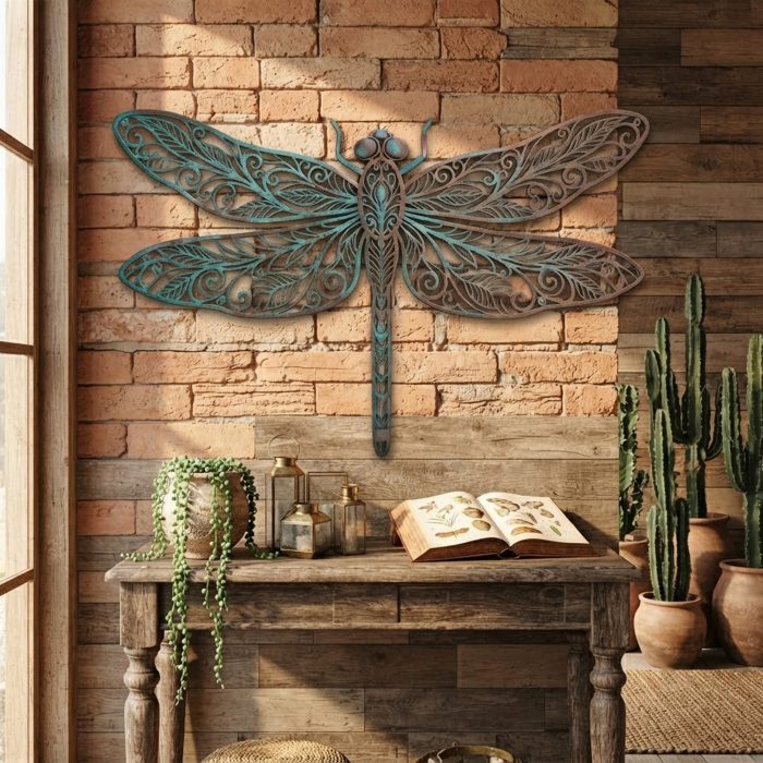 Dragonfly Metal Wall Art
