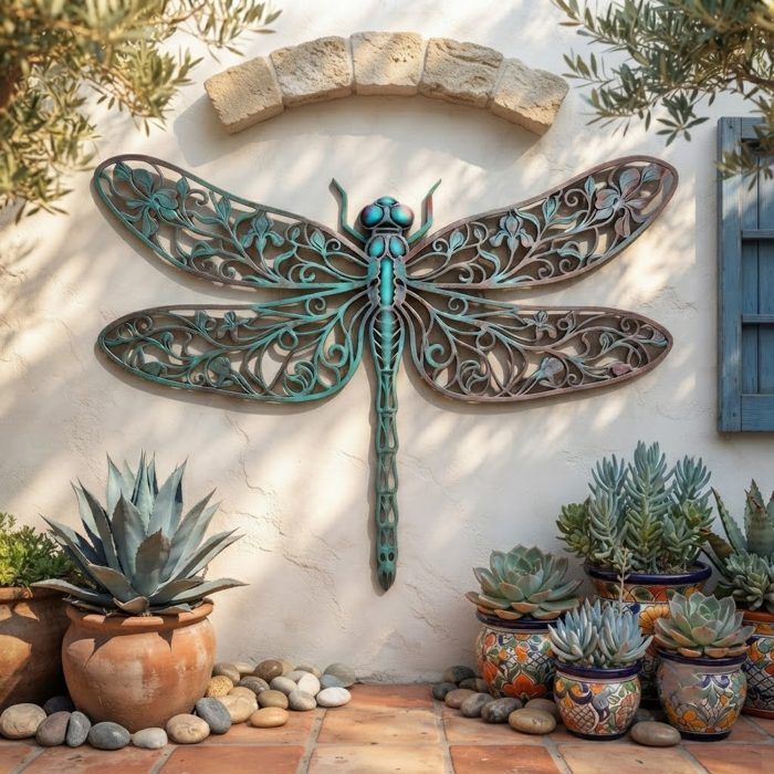 Dragonfly Metal Wall Art