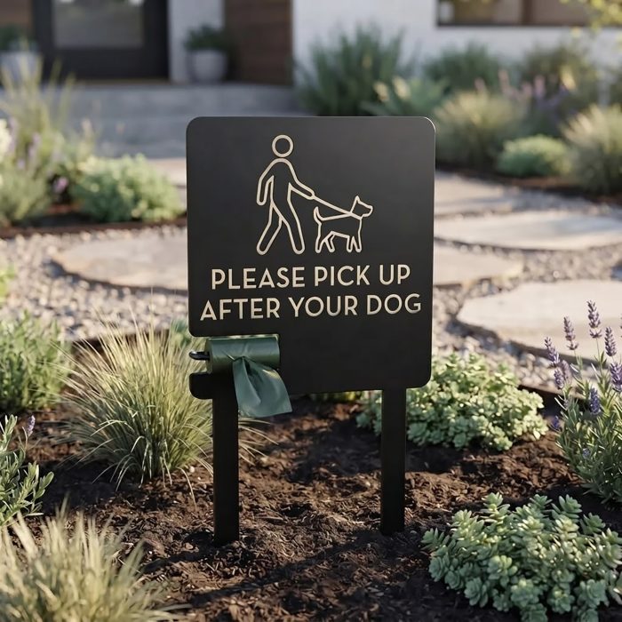 Please Pick Up After Your Dog Sign