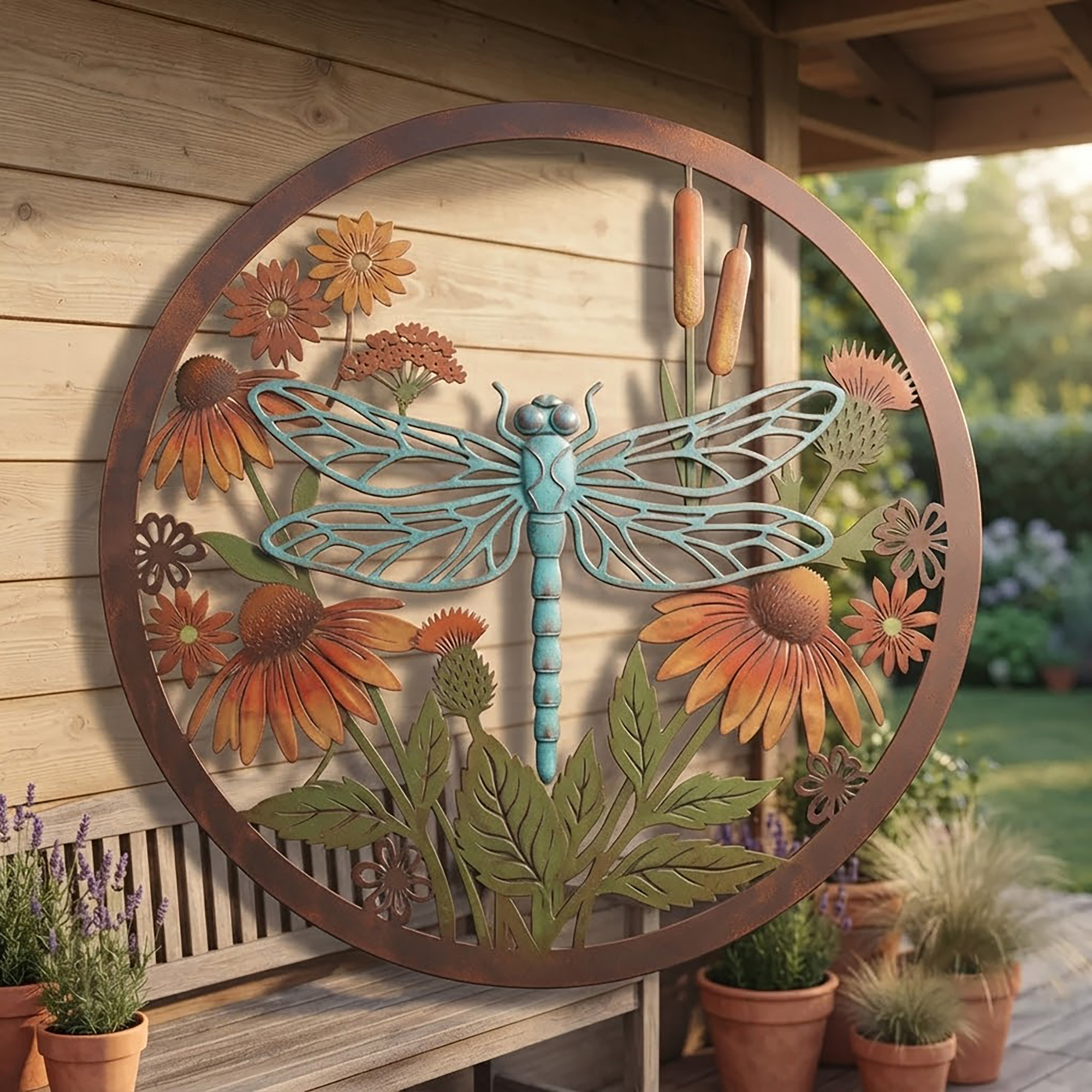 Dragonfly Metal Wall Art