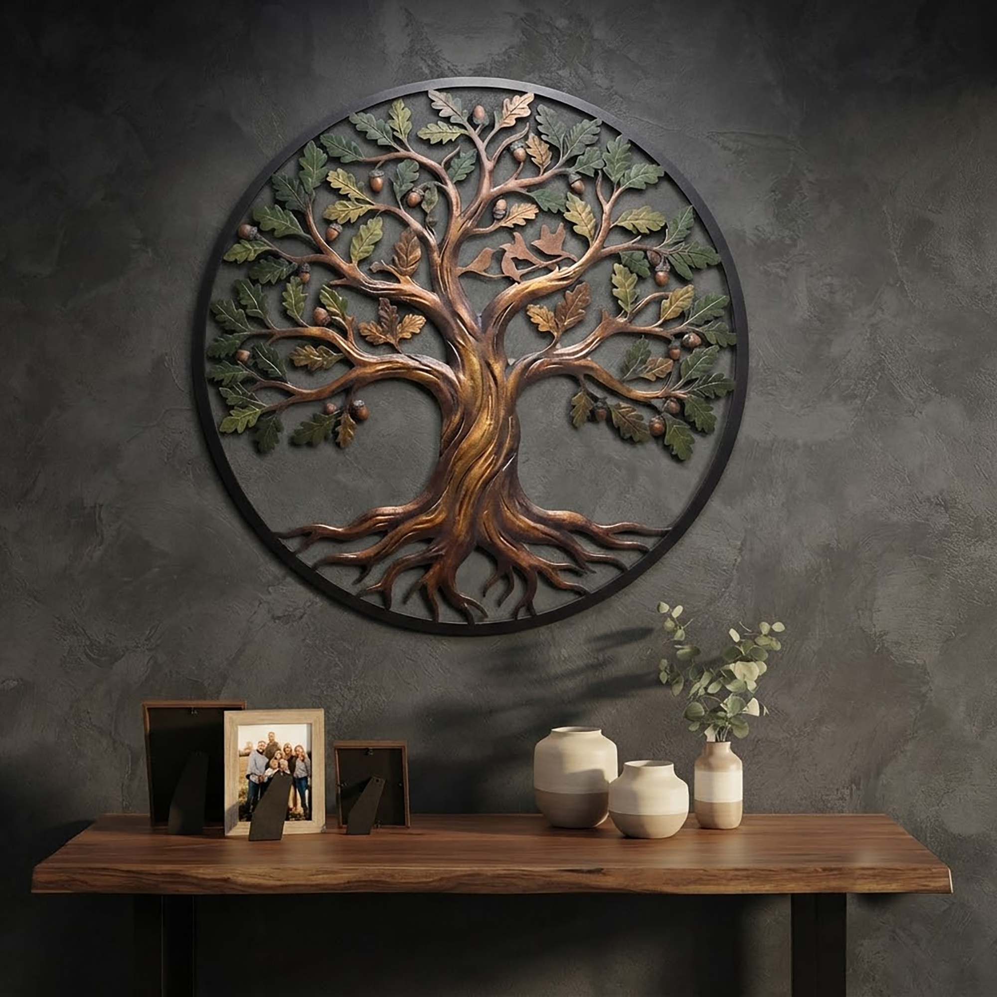Tree of Life Metal Wall Art - product view 2
