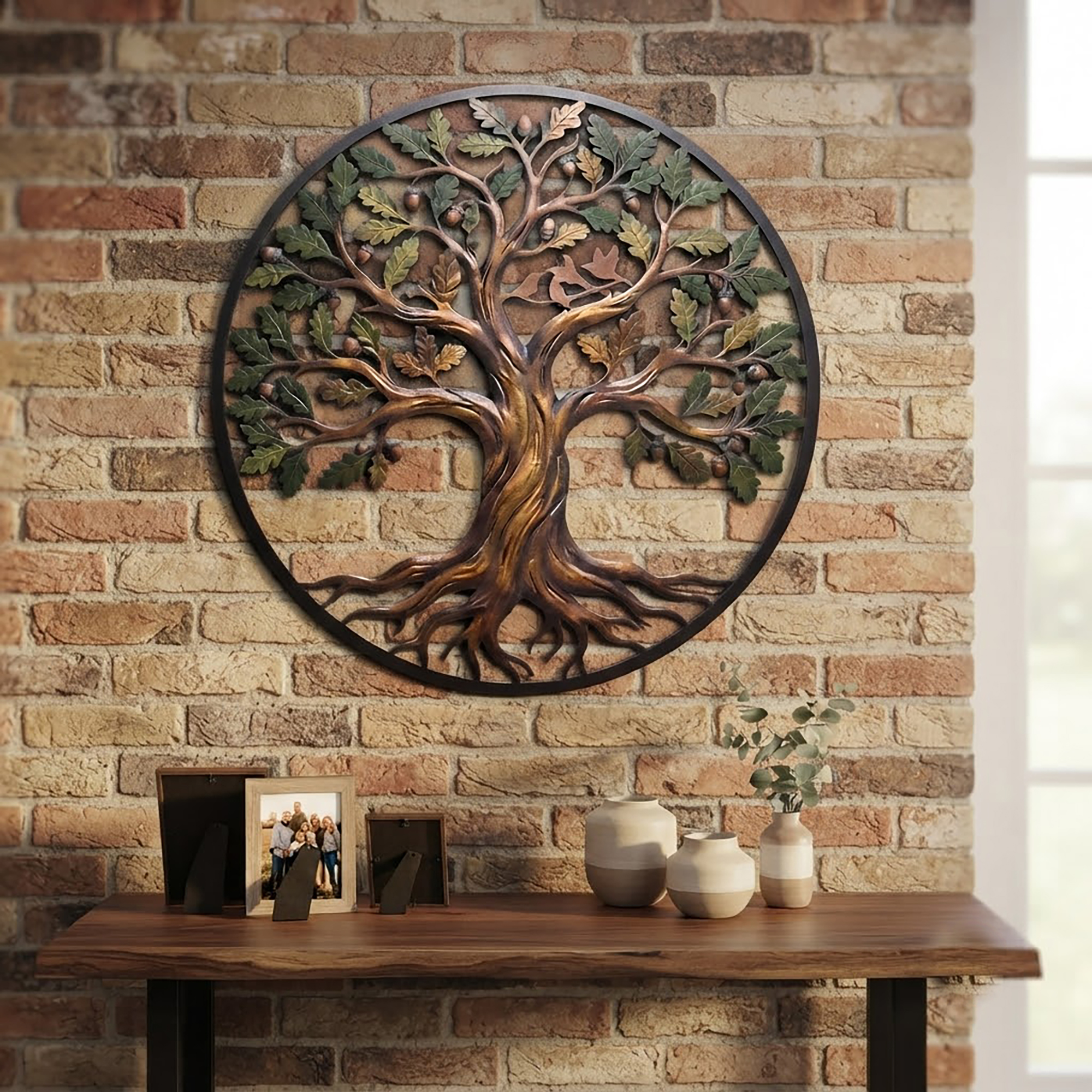 Tree of Life Metal Wall Art - product view 3