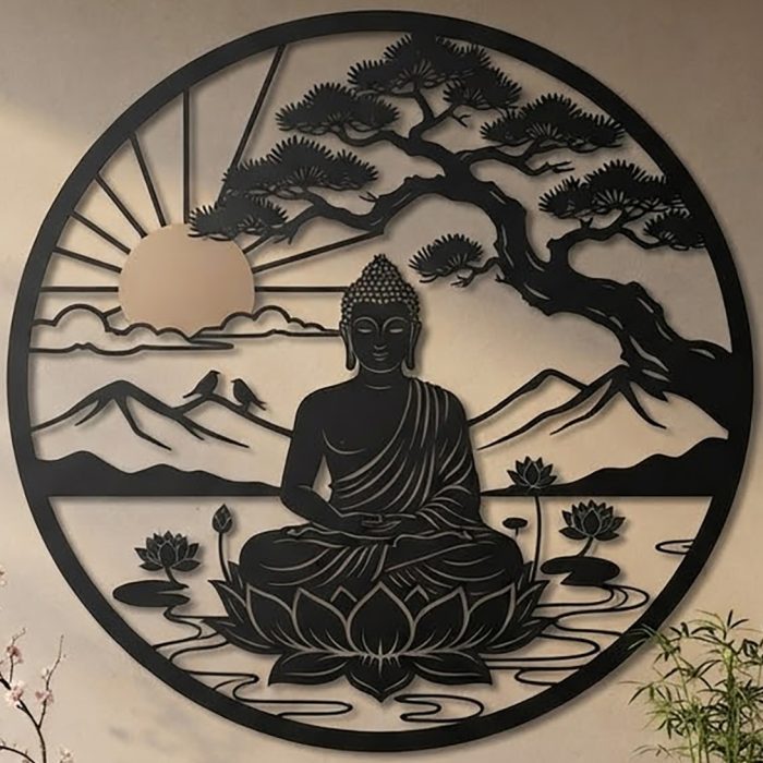 Buddha Metal Wall Art